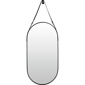 Dekospiegel LENFRA Miami II Spiegel Gr. B/H/T: 50 cm x 100 cm x 2,5 cm, schwarz Spiegel
