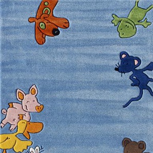 Kinderteppich - Die Lieben Sieben in Blau, Kinderzimmer
