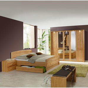 Schlafzimmermöbel Set aus Erle Teilmassiv online kaufen (vierteilig)
