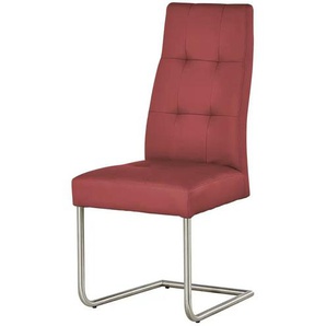 Woodford Kunstleder-Schwingstuhl  Thea - rot - 47 cm - 104 cm - 60 cm | Möbel Kraft