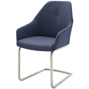 Polsterstuhl  Dita ¦ blau