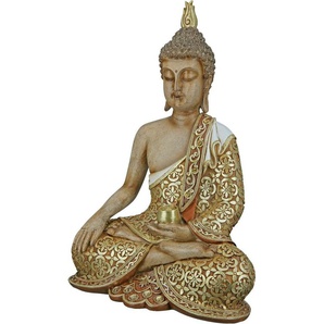 GILDE Buddhafigur »Buddha Mangala braun-gold« (1 St)