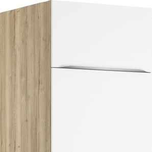 Kühlumbauschrank OPTIFIT Aken Schränke Gr. B/H/T: 60 cm x 211,8 cm x 58,4 cm, weiß (weiß, wildeiche nachbildung) Küchenserien