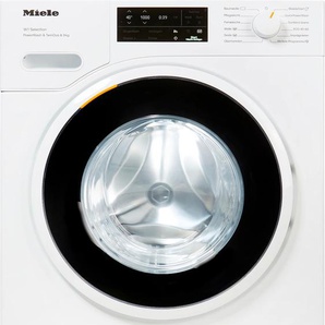A (A bis G) MIELE Waschmaschine WSI863WCS D LW PWash&TDos Waschmaschinen weiß Frontlader Waschmaschine