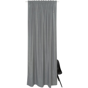 Vorhang ESPRIT Neo Gardinen Gr. 250 cm, verdeckte Schlaufen, 130 cm, grau (anthrazit, dunkelgrau, grau) Gardinen nach Räumen aus nachhaltiger Baumwolle, blickdicht