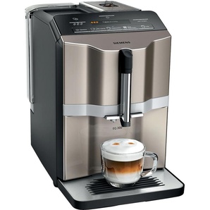 SIEMENS Kaffeevollautomat EQ.300 TI353514DE Kaffeevollautomaten einfache Zubereitung, 5 Kaffee-Milch-Getränke, LCD-Dialog-Display , beige Kaffeevollautomat