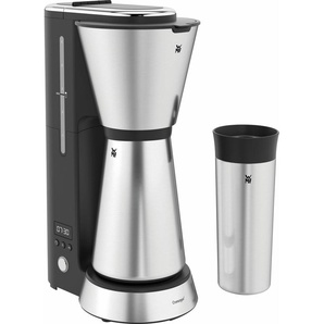 WMF Filterkaffeemaschine KÜCHENminis Aroma Thermo to go Kaffeemaschinen Gr. 0,65 l, 5 Tasse(n), silberfarben (cromargan matt) Filterkaffeemaschine Kaffeemaschine
