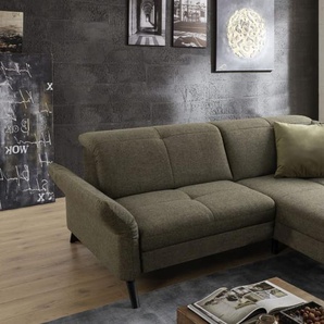 Wohnlandschaft SO 4400 in khaki, inklusive Funktionen
