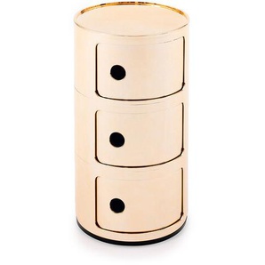 Kartell Container Componibili beige, Designer Anna Castelli Ferrieri, 58.5 cm