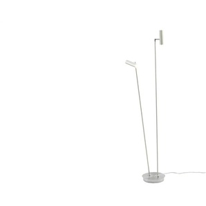 HELL-höllisch gutes Licht LED-Stehleuchte, 2-flammig, Nickel-matt - silber - 140 cm - [22.0] | Möbel Kraft