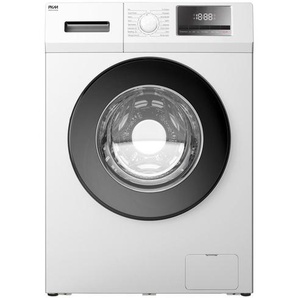 PKM Waschmaschine , Weiß , 59.5x85x52 cm , Startzeitvorwahl, Restzeitanzeige, Kindersicherung, LED-Anzeigen, Unwuchtkontrolle, verstellbare Standfüße , Haushaltsreinigung, Haushaltsgeräte, Waschmaschinen