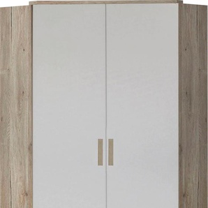 Wimex Eckschrank Bergamo B/H/T: 95 cm x 198 cm, 2 weiß Eckschränke Kleiderschränke Schränke
