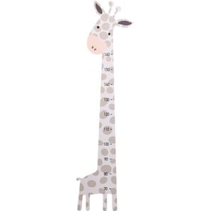 Messlatte für Kinder aus Holz in Form einer Giraffe, 36 x 20 x 70 cm, bis 160 cm