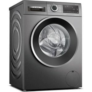 A (A bis G) BOSCH Waschmaschine Waschmaschinen , schwarz Frontlader