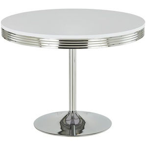 Esstisch  American Diner ¦ weiß Ø: 98