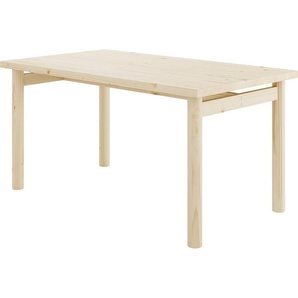 Karup Design Esstisch PACE DINING TABLE, aus FSC-zertifiziertem Kiefernholz, Größe 150 x 75 cm.