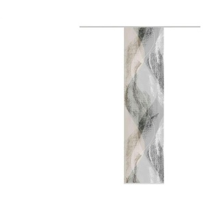 Schiebevorhang 6er-Set | grau | 60 cm | 245 cm |