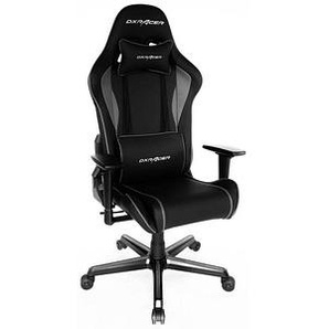 DXRacer Gaming Stuhl Racer Modell P, OH-PG08-NG grau, schwarz, schwarz Kunstleder