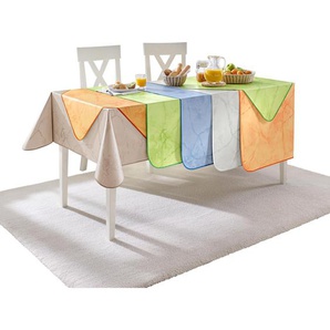 Tischdecke Tischdecken Gr. B/L: 130 cm x 160 cm, eckig, grün (apfelgrün) Gartentischdecke Tischwäsche