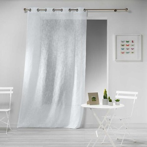 haltona Panel Ösen, Polyester, Weiß, 240 x 140 cm  - Douceur dintérieur