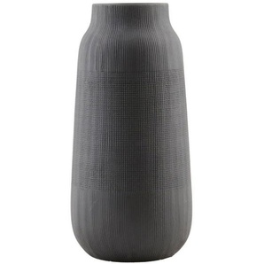 House Doctor Groove Vase - schwarz - Höhe 35 cm - Ø 16 cm
