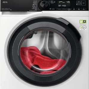A (A bis G) AEG Waschmaschine LR9W75490 914501215 Waschmaschinen weiß Frontlader