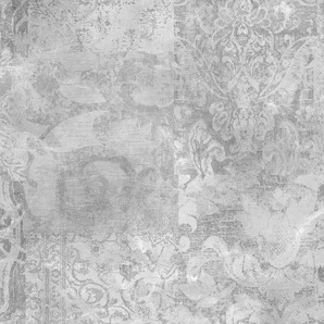 ARCHITECTS PAPER Fototapete Atelier 47 Flourish 3 Tapeten Barock Fototapete 4,00 m x 2,70 m 200 g Vlies Premium Tapete Vintage Gr. B/L: 4 m x 2,7 m, orange (dunkelgrau, hellgrau, weiß) Fototapeten Kunst Tapeten
