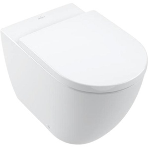 Tiefspül-WC VILLEROY & BOCH Subway 3.0 WCs weiß (alpinweiß) WC-Becken TwistFlush weiß, mit CeramicPlus