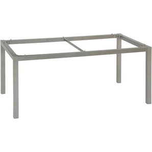 Stern Tischgestell Tischsystem , Graphit , Metall , eckig , 80x72 cm , Esszimmer, Tische, Esstische, Tischsysteme