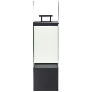 Metalllaterne | schwarz | Glas , Metall | 21,5 cm | 62,3 cm | 20,2 cm |
