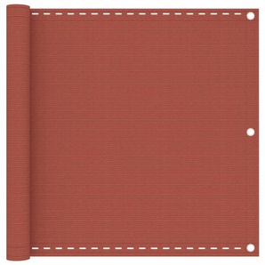 Balkon-Sichtschutz Terracotta-Rot 90x300 cm HDPE