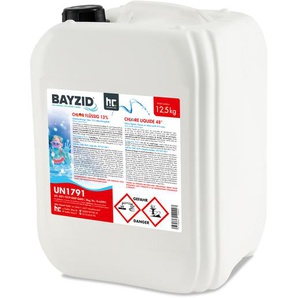 1 x 12,5 kg BAYZID® Chlor 13% flüssig für Pools (12,50 kg)