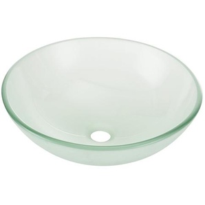 420 mm rundes Waschbecken Stigall aus Glas