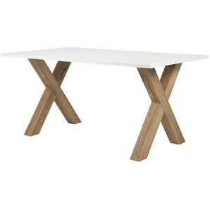 Esstisch - weiß - 90 cm - 75 cm | Möbel Kraft