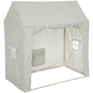 Kinderhütte, Pappel und Baumwolle, hellgrün, H126 cm DEN_AH22 Unisex