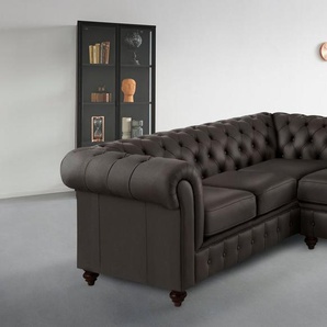 Home affaire Chesterfield-Sofa Chesterfield, mit Knopfheftung, auch in Leder
