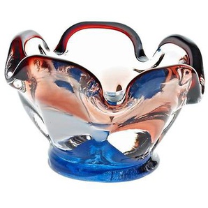 Teelichthalter mit blauem Fuss Stiller (9cm)