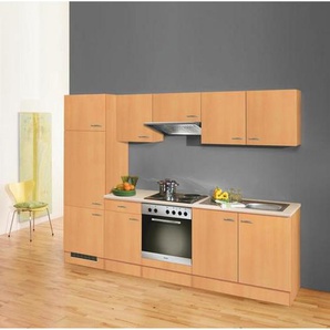 Mid.you Küchenblock , Buche , Buche , 270 cm , individuell planbar , Küchen, Küchenzeilen & Küchenblöcke
