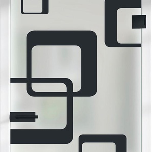 RENOWERK Glastür Eivind, ESG Satinato S76/31 Türen 83,4x197,2 cm Gr. B/H: 83,4 cm x 197,2 cm, Türanschlag DIN rechts, farblos (transparent) Glastüren