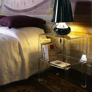 Kartell Kommode Ghost Buster, 1 Fach transparent, Designer Philippe Starck, 57x40x37 cm