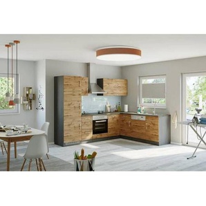 Held Eckküche , Eiche , 270x210 cm , individuell planbar, links aufbaubar, rechts aufbaubar , Küchen, Eckküchen