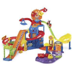 Vtech Parkgarage , Mehrfarbig , Kunststoff , 58.5x40.6x17.8 cm , unisex , Spielzeug, Kinderspielzeug, Spielzeugautos