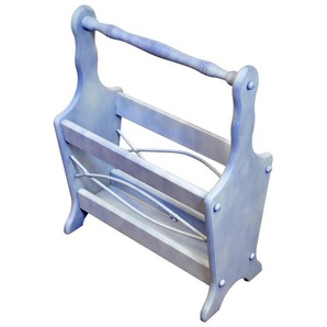 Zeitungshalter Holz  Azur