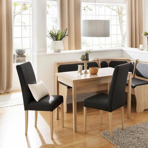 Home affaire Essgruppe »Spree«, (Set, 5-tlg), bestehend aus Eckbank, Tisch und 2 Stühlen
