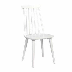 Stuhl in Weiß massiv (4er Set)