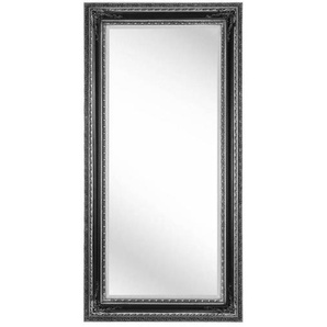 Carryhome Wandspiegel , Silber , Glas , Eukalyptusholz , massiv , rechteckig , 100x200x6 cm , Schlafzimmer, Spiegel, Wandspiegel
