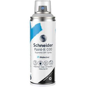 Schneider Paint-It 030 Supreme DIY Acrylspray Sprühfarbe universal grau