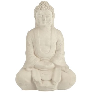Buddha - creme - Magnesia - 15 cm - 21,5 cm - 9 cm | Möbel Kraft