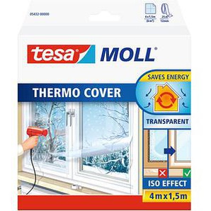 tesa Fensterisolierfolie tesamoll® Thermo Cover transparent 1,5 x 4,0 m