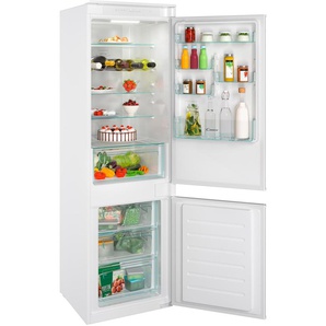 F (A bis G) CANDY Einbaukühlgefrierkombination CBT3518FW Kühlschränke weiß Kühl-Gefrierkombinationen
